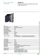 Datasheet for Schneider Electric ZB4BZ107, EAN: 3389110173215