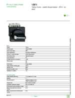 Datasheet for Schneider Electric VBF0, EAN: 3389110449402