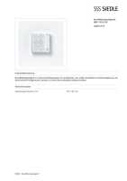 Datasheet for Siedle 200031519-00, EAN: 4015739315192