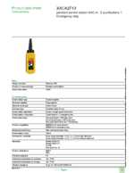 Datasheet for Schneider Electric XACA2713, EAN: 3389110426809