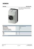 Datasheet for Siemens 3RV19231DA01, EAN: 4011209499737