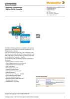 Datasheet for Weidmüller 8564180000, EAN: 4032248236589 Datasheet for Weidmüller 8564180000, EAN: 4032248236589