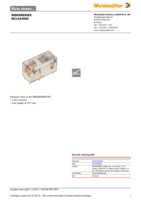 Datasheet for Weidmüller 8693790000, EAN: 4032248365258