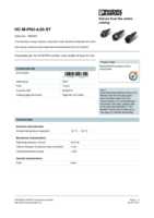 Datasheet for Phoenix Contact 1663501, EAN: 4017918123314