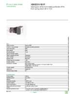 Datasheet for Schneider Electric XB6EDW1B1P, EAN: 3389110630770