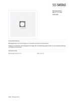Datasheet for Siedle 200016925-00, EAN: 4015739169252