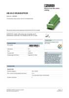 Datasheet for Phoenix Contact 2293666, EAN: 4017918120566