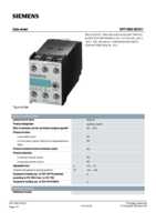 Datasheet for Siemens 3RT19262ED21, EAN: 4011209308381