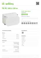 Datasheet for Spelsberg 12841401, EAN: 4013902947287