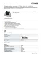 Datasheet for Phoenix Contact 2838254, EAN: 4017918182663