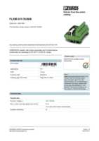 Datasheet for Phoenix Contact 2281199, EAN: 4017918054625