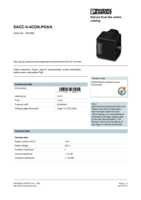 Datasheet for Phoenix Contact 1527883, EAN: 4017918980955