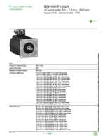 Datasheet for Schneider Electric BSH1003P12A2A, EAN: 3389118140264