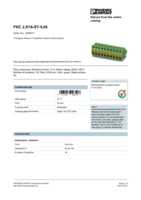 Datasheet for Phoenix Contact 1875917, EAN: 4017918246518