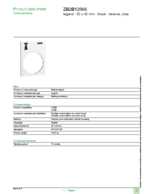 Datasheet for Schneider Electric ZB2BY2966, EAN: 3389110615098