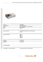 Datasheet for Weidmüller 1814300000, EAN: 4032248299379