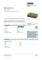 Datasheet for Phoenix Contact 1952306, EAN: 4017918942892