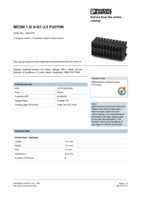Datasheet for Phoenix Contact 1953774, EAN: 4017918919306