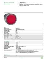 Datasheet for Schneider Electric ZB5AW34, EAN: 3389110909951