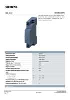 Datasheet for Siemens 3RV29022DP0, EAN: 4011209791084