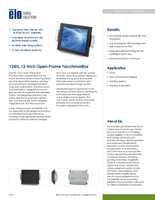Datasheet for Elo Touch Solutions E579652