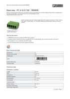 Datasheet for Phoenix Contact 1804836, EAN: 4017918046279