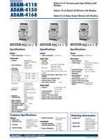 Datasheet for Advantech ADAM-4168-AE