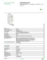 Datasheet for Schneider Electric ABL8RPS24050, EAN: 3389119405614