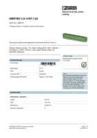 Datasheet for Phoenix Contact 1829170, EAN: 4017918050931