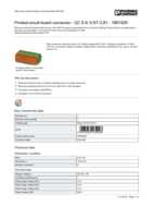 Datasheet for Phoenix Contact 1897429, EAN: 4017918164928