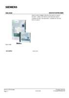 Datasheet for Siemens 6AV21070CP000BB0, EAN: 4019169229029