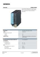 Datasheet for Siemens 3RX95010BA00, EAN: 4011209641457