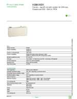 Datasheet for Schneider Electric KSB63SD5, EAN: 3606480006128