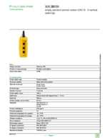 Datasheet for Schneider Electric XACB030, EAN: 3389110470673