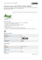 Datasheet for Phoenix Contact 2907583, EAN: 4017918365394