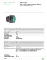 Datasheet for Schneider Electric ZB5AH033, EAN: 3389110137705