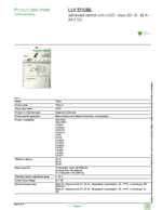 Datasheet for Schneider Electric LUCD32BL, EAN: 3389110364842 Datasheet for Schneider Electric LUCD32BL, EAN: 3389110364842