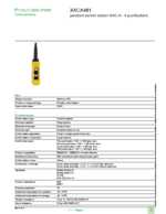 Datasheet for Schneider Electric XACA481, EAN: 3389110644845