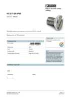 Datasheet for Phoenix Contact 1686229, EAN: 4017918445560