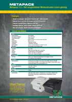 Datasheet for METAPACE META-4s