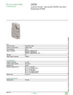 Datasheet for Schneider Electric 33755, EAN: 3303430337553