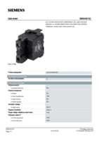 Datasheet for Siemens 3SB34003C, EAN: 4011209189751