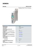 Datasheet for Siemens 3RF23201CA22, EAN: 4011209572584