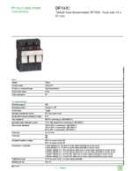 Datasheet for Schneider Electric DF143C, EAN: 3389119407410