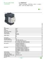 Datasheet for Schneider Electric LC1D65AG7, EAN: 3389119408998