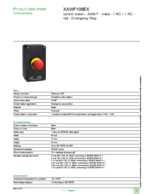 Datasheet for Schneider Electric XAWF198EX, EAN: 3389118047174