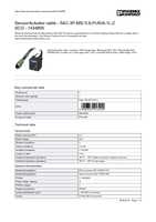 Datasheet for Phoenix Contact 1434895, EAN: 4046356413299 Datasheet for Phoenix Contact 1434895, EAN: 4046356413299