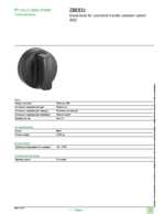Datasheet for Schneider Electric ZBDD2, EAN: 3389118342972