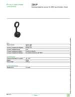Datasheet for Schneider Electric ZBGP, EAN: 3389119034616