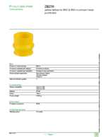 Datasheet for Schneider Electric ZBZ58, EAN: 3389119027786